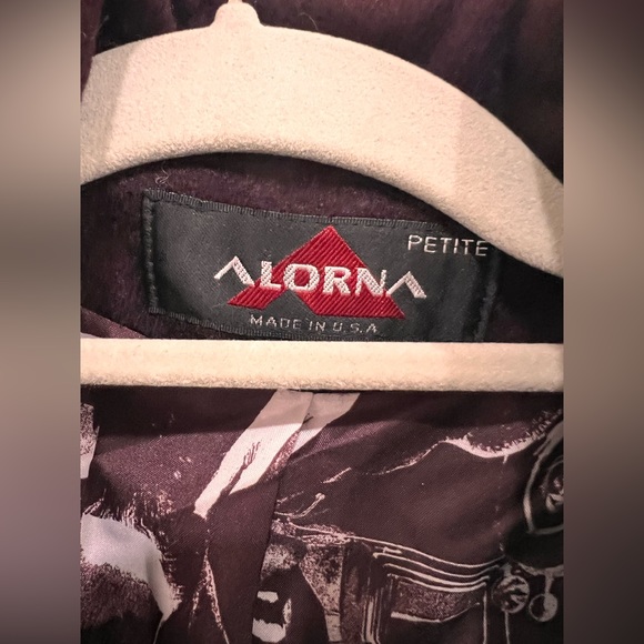 Vintage Alorna Wool Coat - Picture 3 of 7